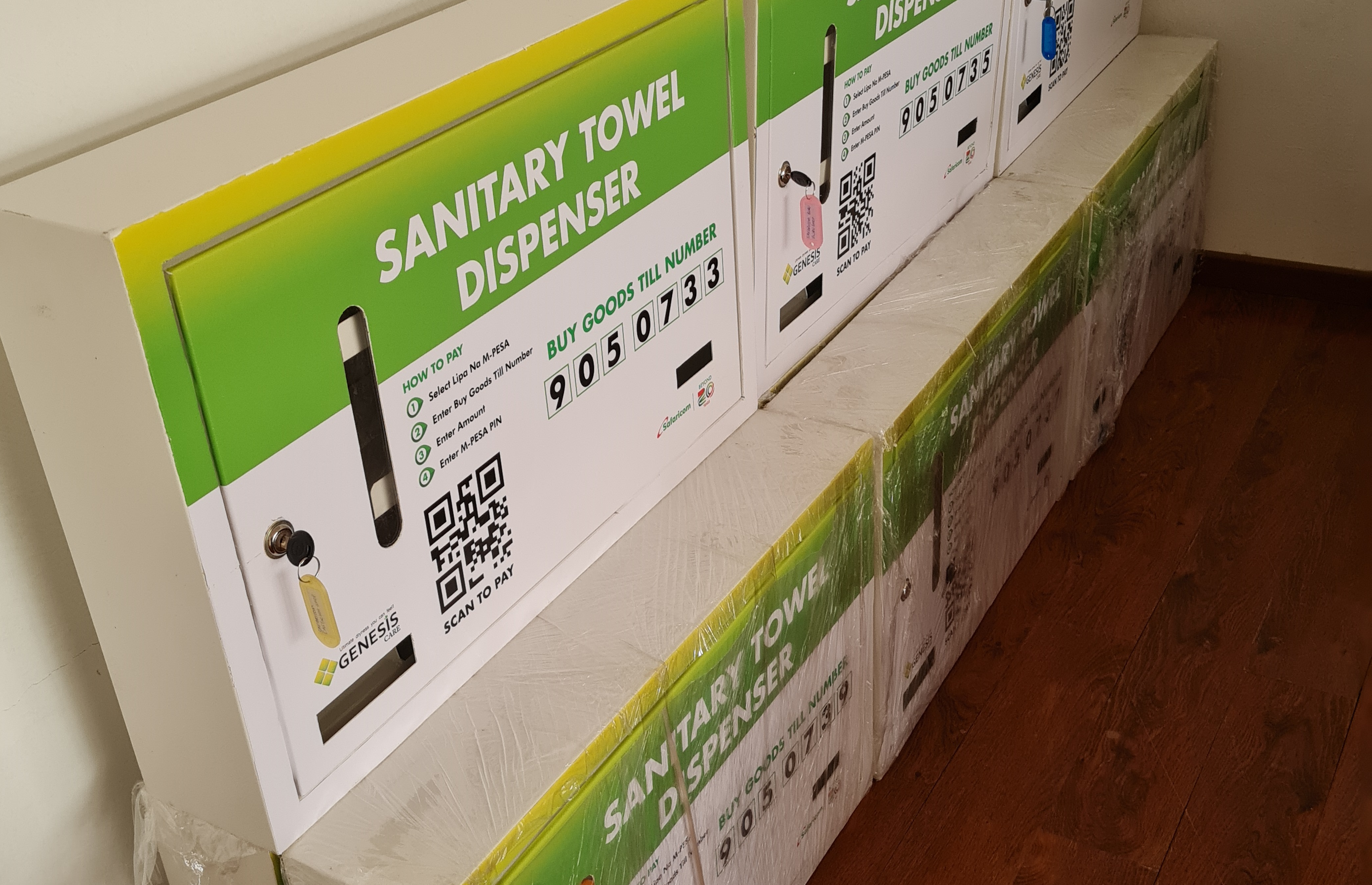 MPESA-Integrated Dispensers